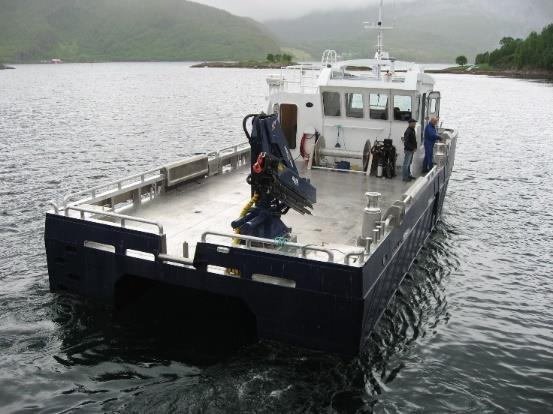 FoU aktiviteter og prosjekt Electric deck machinery for fish farming