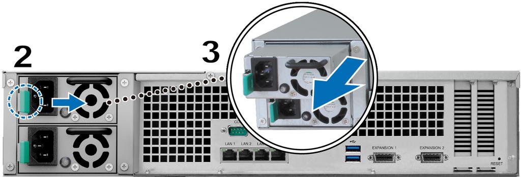 Erstatt sviktende CPU Hvis en PSU eller viften svikter, ser du instruksjonene nedenfor for å