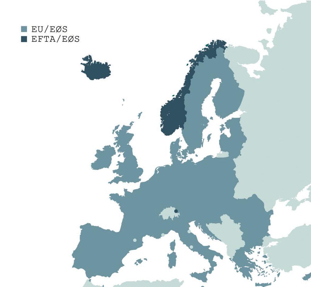 forskap». Det var 52,2 prosent som stemte mot og 47,8 prosent som stemte for medlemskap. EFTA består i dag av Sveits, Island, Liechtenstein og Norge. Kun de tre sistnevnte er med i EØS.