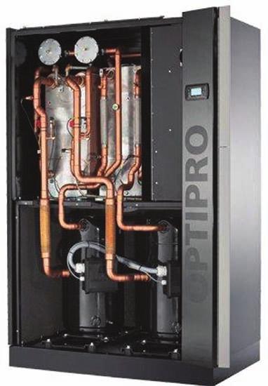 CTA varmepumper Optiheat Duo er en væske/vann varmepumpe med to kompressorer.