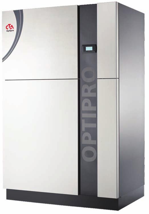 Optipro er vibrasjonsfri og lyddempende med et moderne, rustfritt design.