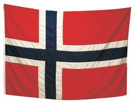 NORSKE FLAGG OG VIMPLER NORSK FLAGG NORSK VIMPEL SPLITTFLAGG Størrelse eks. mva inkl.
