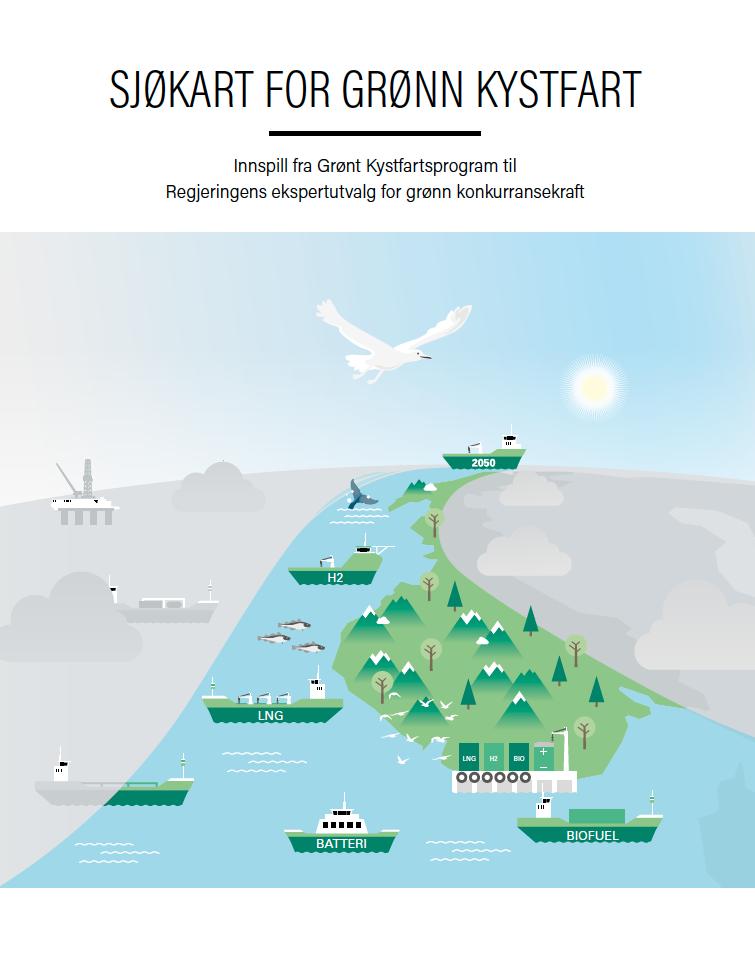 Grønt skipsfartsprogram Norge skal etablere verdens mest effektive og miljøvennlige