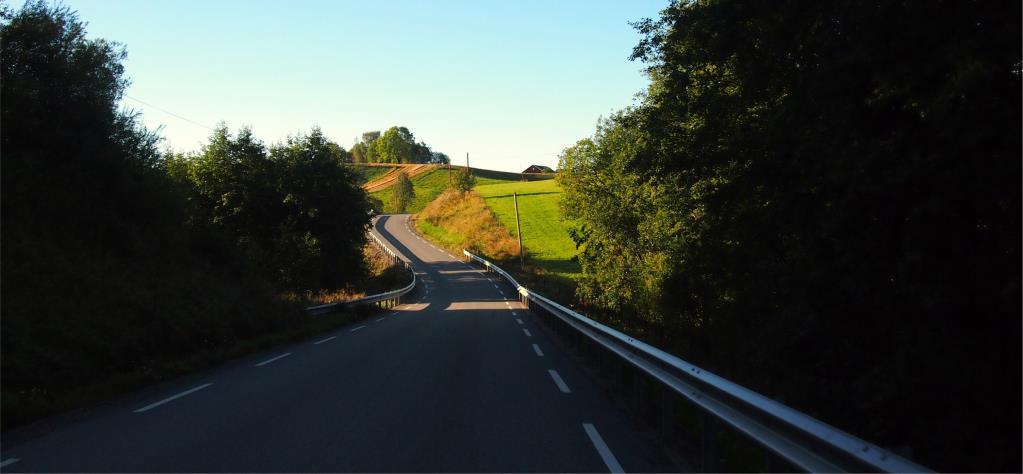 rolige småveier i Folloregionen.