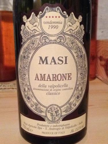 Denne ble ledsaget av nok en nydelig Amarone, en Serego Alighieri Vaio