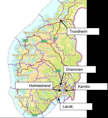 Målprispunkt for korn Felleskjøpet plikter å notere kornpris ved fem kystanlegg Anlegg med kommersiell handel mellom uavhengige aktører Mål å ta