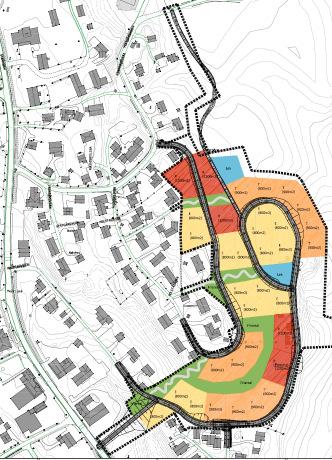 Foreløpig forslag fra Cowi til illustrasjonsplanen: to alternativ