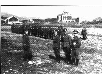 Lyskastere var blitt en del av de tyske kystfortene i 1943. Størrelsen varierte fra 60 cm til 200 cm. Lyskasterne ble satt opp på Hestøya sør og på Salhus.