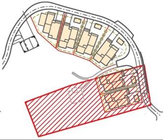 Regulert grønnstruktur i KPA utgjør i dag om lag 1800 m². Planlagt felles grønnstruktur utgjør om lag 1600 m². Form på grønt fellesområde er endret fra gjeldende reguleringsplan.