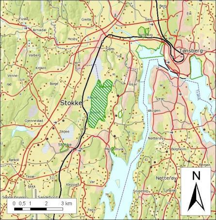 Naturreservatet har en største lengdeutstrekning NNØ-SSV på ca. 3,1 km og en største breddeutstrekning Ø-V på ca. 1,0 km. Ved normalvannstand har Akersvannet et volum på ca. 14,5 mill m3.