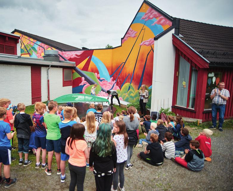 Kunst som stedsutvikler Prosjektet Vegskille består av kunstprosjekter i fem kommuner i Gudbrandsdalen. Intensjonen er at kunstprosjektene skal være med på å utvikle tettstedene langs nye E6.