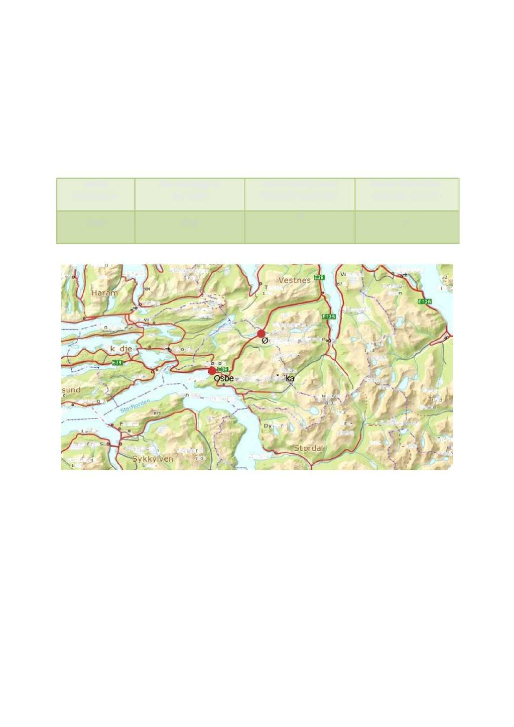 1 Forvaltningsplan for statlig sikra friluftslivsområder Ørskogkommune for 2013-2018 Faktaom kommunen pr 01.07.