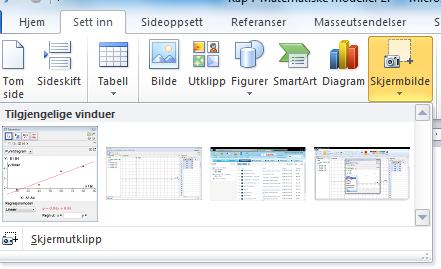 Ut fra dette kan vi si at f ( x) 0,04x 0,85 er en ganske god matematisk modell for sammenhengen mellom alder og tid brukt til TV-seing.