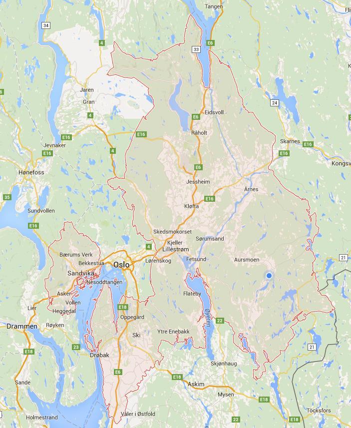 FAKTA OM KOMMUNEN: Areal: 961,66 km²