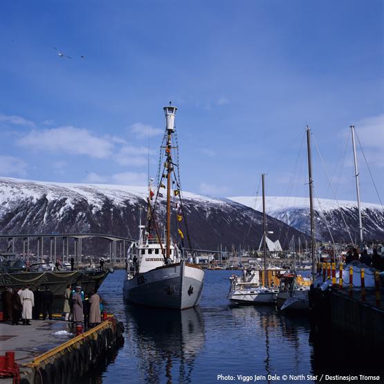 Ishavsfangst Polstjerna fra 1949 er landsdelens eneste bevarte ishavsskute bygd i tre.