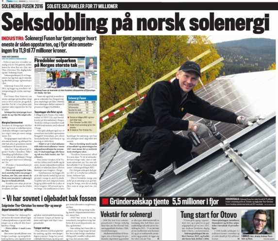 Solkraft kommer også i Norge - Selvom solenergi
