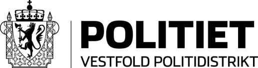 Politidirektoratet Postboks 8051 Dep 0031 OSLO VESTFOLD POLICE DISTRICT Deres referanse: 201702102-4 008 Vår referanse: Sted, Dato Tønsberg, 13.
