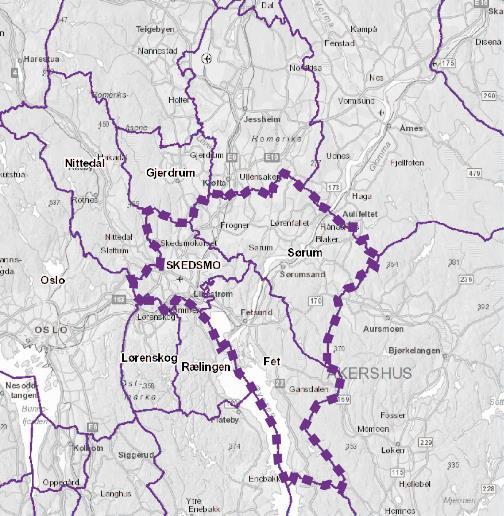 Municipalitymerging 3 municipalities to 1 in 2020: Sørum, Fet and Skedsmo becomes Lillestrøm municipality. Can we maintain 90/10?