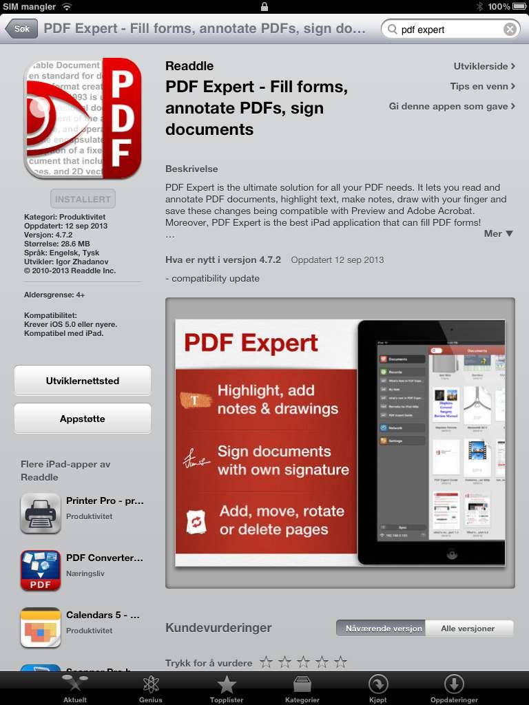 PDF Expert i App