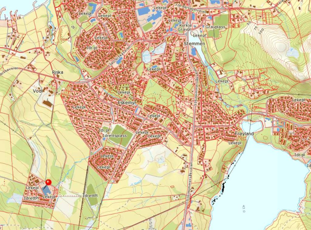 Eiendommen ble oppført i 1986. Det er ikke foretatt nyere tilstandsanalyser av bygget da det ikke anses hensiktsmessig å ta bygget i bruk av andre kommunale enheter.