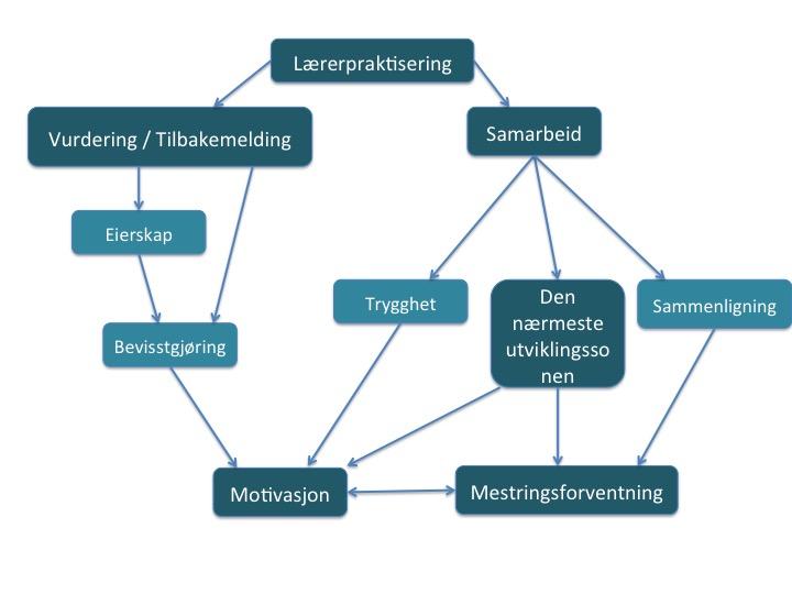 under. Hvorfor jeg landet på disse kategoriene gjør jeg rede for i kapittel 3.6.3. Når jeg tar for meg en hovedkategori har jeg underoverskrifter som tar for seg underkategoriene som vist på figuren.