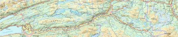 Figur 1: Kartet viser undersøkte kulturlandskapsområder i Trollheimen.