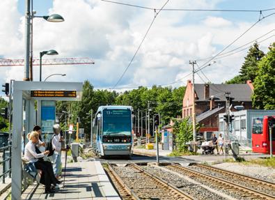 Det er også svært enkelt å komme seg hit med bil fra sjø siden via E18 eller nordfra med direkte adkomst fra Ring 3 via Granfostunnelen, og det er gode parkeringsmuligheter på området, også for