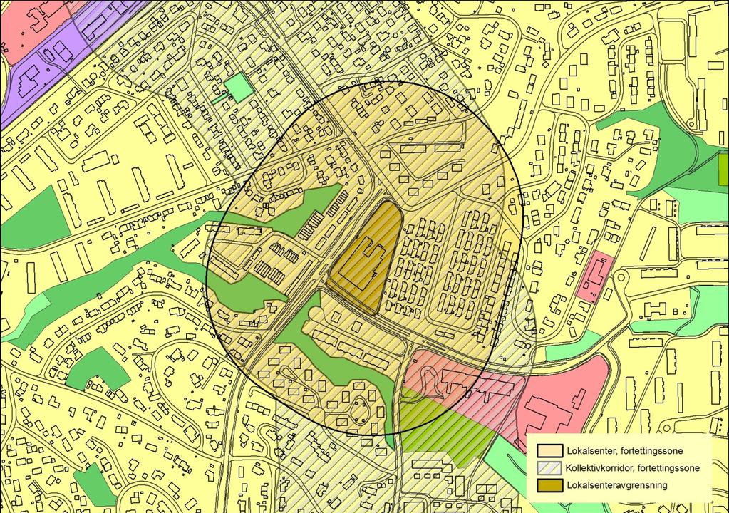 Nardo Nardo; 79/169 Plan Forslaget Navn, gårds- og bruksnummer Side 70 Konklusjon: Foreslås som lokalsenter Vurdering: Eksisterende lokalsenter med bredde i handels og servicetilbudet.