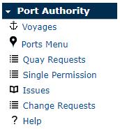 Havner og havneanlegg (Port Authority) Agent/skip Havner/havneanlegg