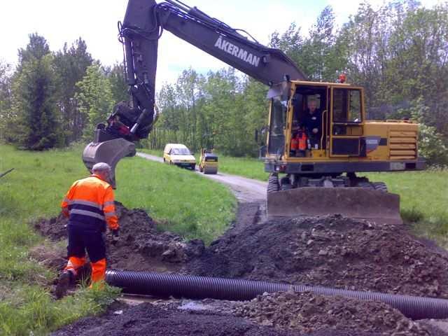 gravearbeider i kommunale