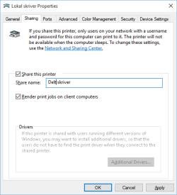 datanett Jon Kvisli, HSN Windows Server og klient i nettverk 13 Demo: Dele skrivere Dele skrivere (Shared Printers) Control Panel -->