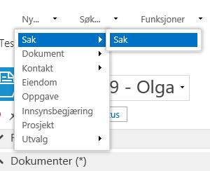 1. Produsering av saksframlegg For å melde opp et saksfremlegg til utvalget/styret, må vi ha en sak/mappe i Public 360.