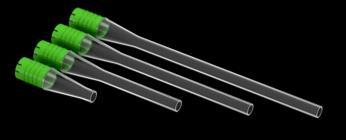 Forlengerhylser Forlengerhylsene brukes sammen med elektroder på 70, 125, 165 og 200 mm.