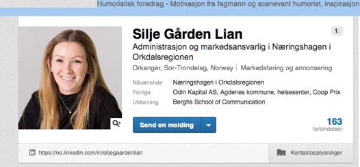 INNOMIDT - TESTING AV LØSNINGER - Retningslinjer for bruk av LinkedIn 4.