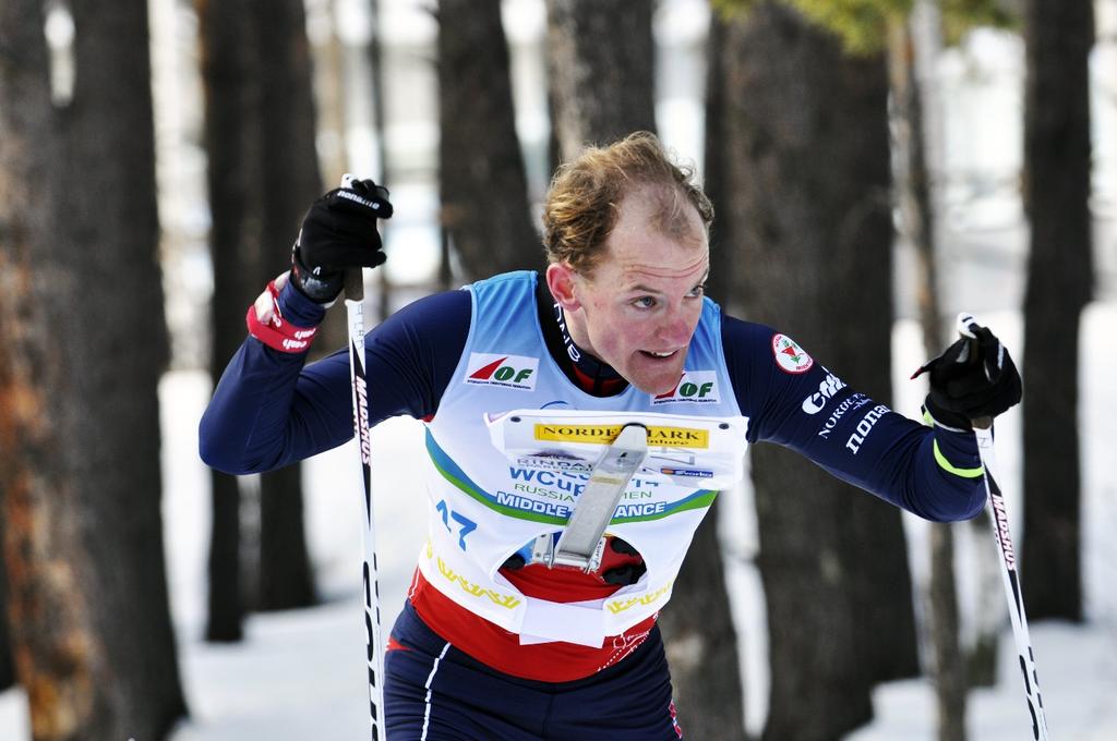 4 TOPPIDRETT Lars Hol Moholdt med tre gullmedaljer i EM skiorientering. Gratulerer med fantastisk innsats. Foto: Norsk Orientering 4.