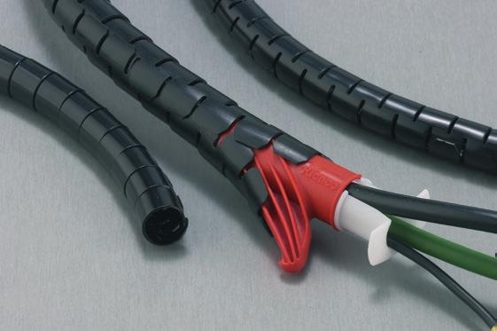 650x83x22 mm 659352110000 12 150 13 WireLane Grey 650mm - 1000mm. 650x83x22 mm 659352900100 15 041 97 WireLane Strain Relief EVOline Kabelsamler - Gaine Flash Fleksibel kabelsamler / kabelslange.