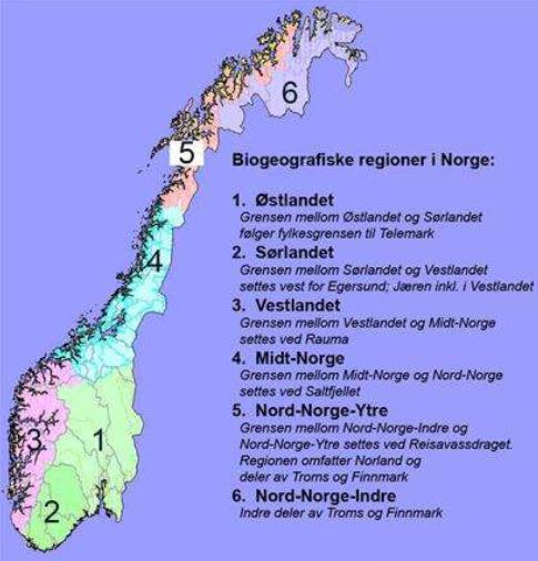 Fastsetting av vasstype Dele inn vassførekomstar etter fysiske og kjemiske kriterier