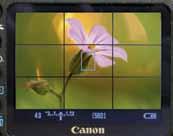 Når fokus er innstillt, aktiverer man funksjonen live view ved å trykke på live view-knappen, som man finner på baksiden av kameraet. Canon Aktivér live view.