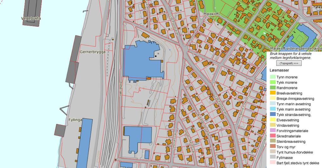 Sandbukta-Moss-Såstad Tiltaksplan Steinullbakken Side: Dok.n Rev.: Dato 7 av 20 SMS-00-A-33004 02B 21.02.2017 organiske forbindelser og tungmetaller.