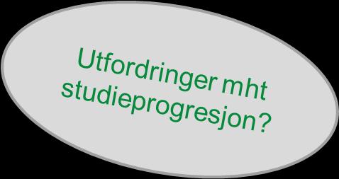 Forsinkelser Det kan forekomme at deltakere ikke består eksamen, eller ikke får avlagt eksamen på normert tid.