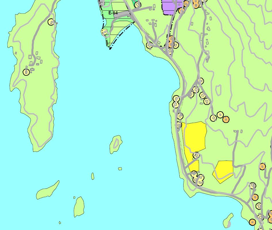 Kommuneplanens arealdel Planbeskrivelse 11 4.1.1 Boligområde Grimsrud Areal: ca.