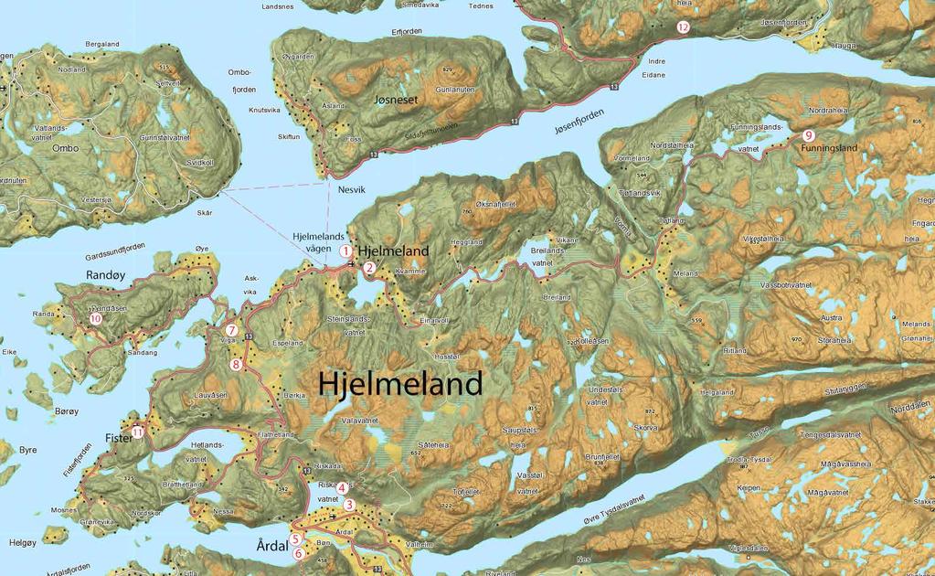 Om Kulturskatten: Hjelmeland kommune gøymer på mange kulturminne, eller kulturskattar. Nokre av desse er kjende langt utover kommunen sine grenser, andre er det berre nokre få som kjenner til.