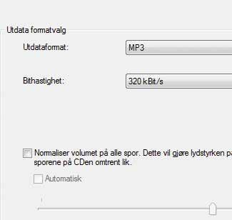 Mer musikk på én plate Mange musikkanlegg og bilradioer kan spille cd-er med MP-filer. Fordelen er at du kan brenne en cd med 0 ganger så mye musikk som en vanlig lyd-cd.