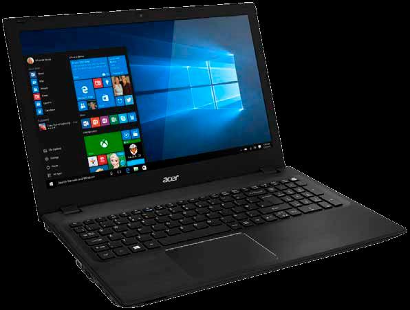 SUPERTEST 7,1 4995 7,8 4790 Acer Aspire F5-521 Acer Aspire R14 God skjerm med høy oppløsning Raskt nettverkskort Stor og tung Skjerm:... 15,6 (1920 x 1080) piksler Prosessor:... AMD A6-7310 Vekt:.