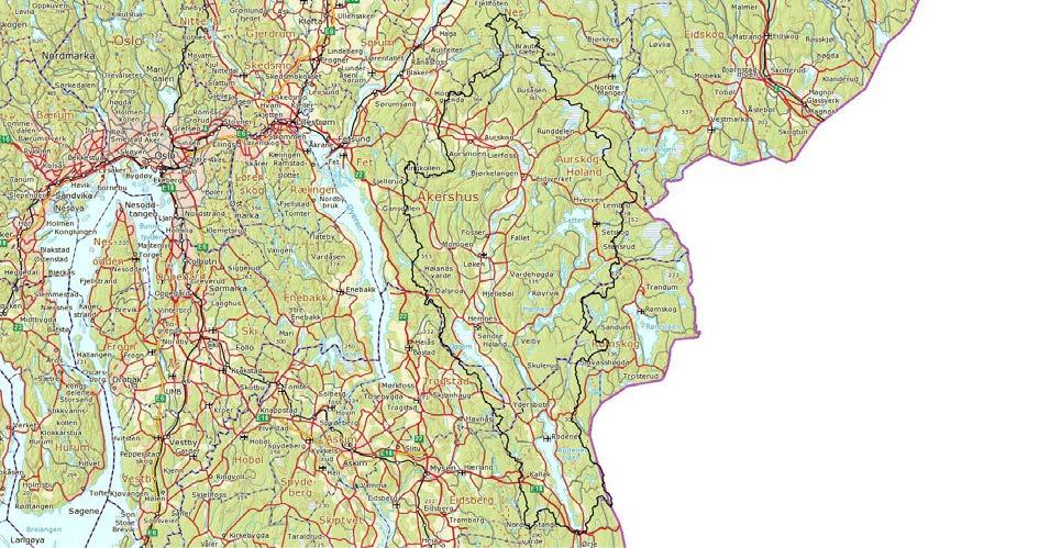 7). Nedbørfeltet er på 1008 km 2, og jordbruk dekker 12 % av arealet.