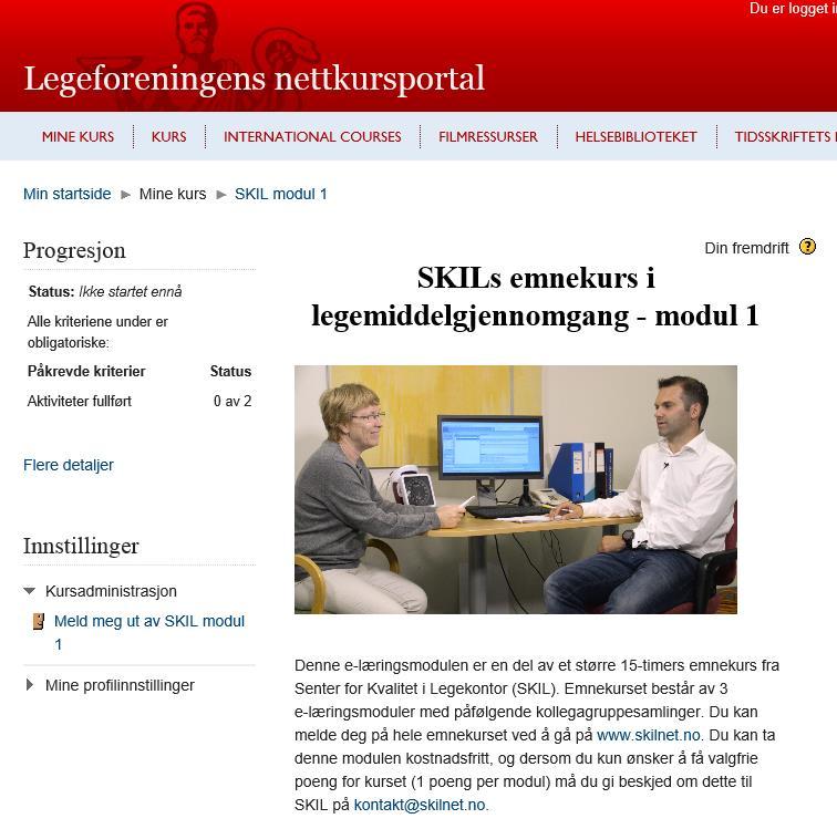 SKIL www.legeforeningen.no www.skilnet.