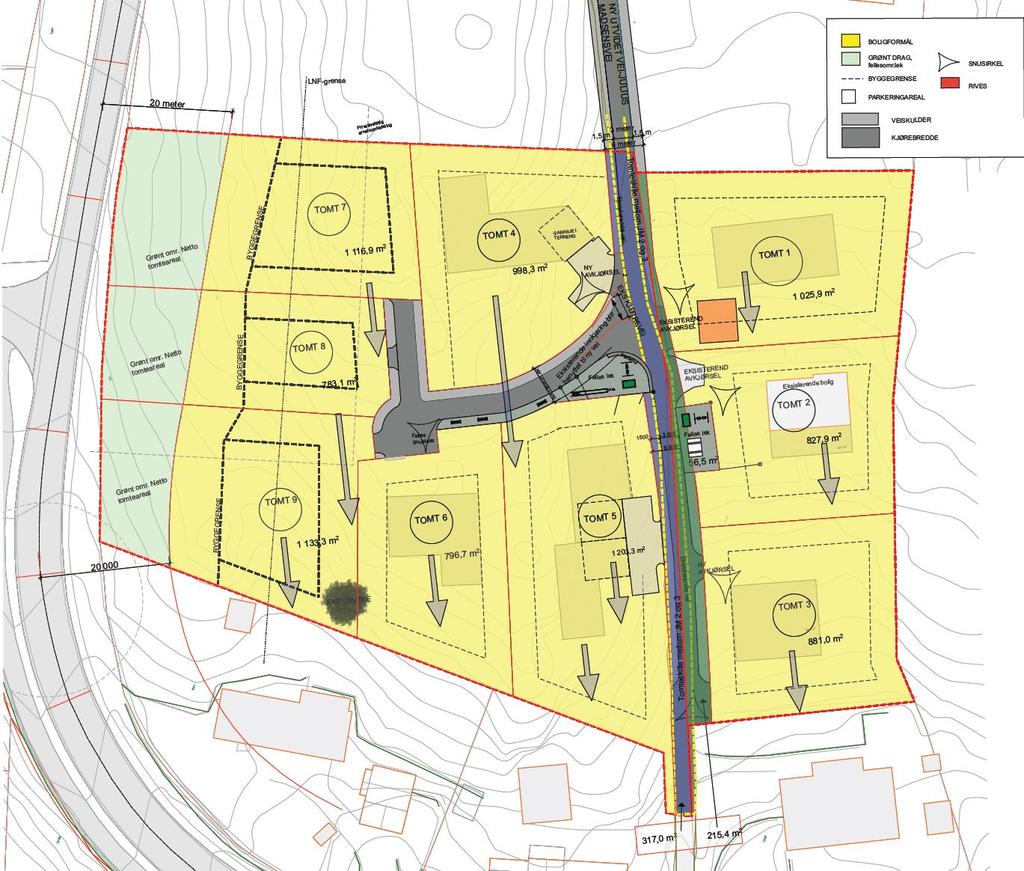 Innledning/oppdrag I forbindelse med planlagt utbygging av eiendommene i Julius Madsens vei 2 og 3 på Vollen ønsket Frost Arkitekter AS en vurdering av naturverdiene på eiendommene.