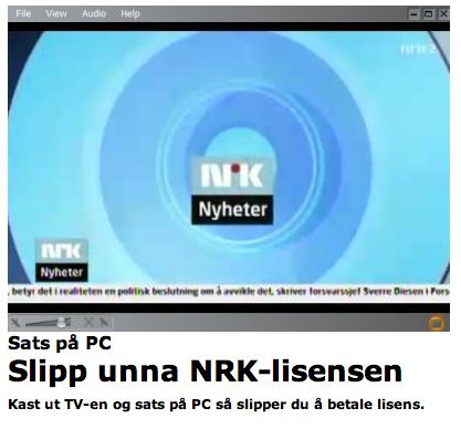 (gratis i 30 dager) Kommersiell arm: NRK Aktivum -