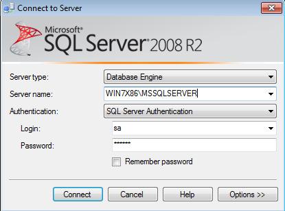 Future, dette gjør man i Sql Server Management studio med følgende fremgangsmåte: 1.