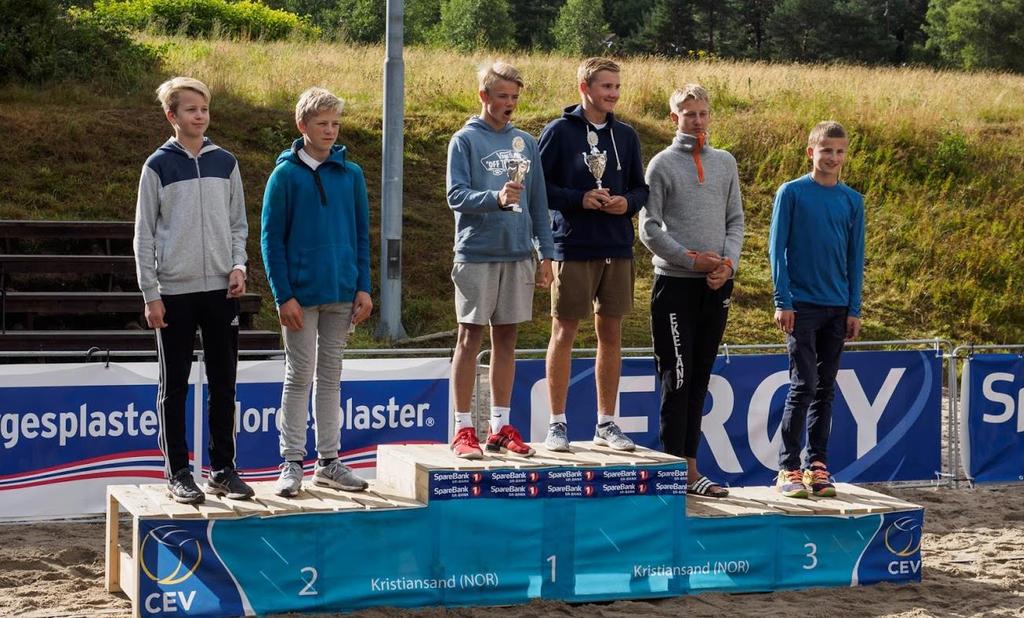 Benjamin Utvik (Torvastad) og Henrik Flatebø (Randaberg) vant gull i NM U15.